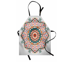 Abstract Sun Aztec Style Apron