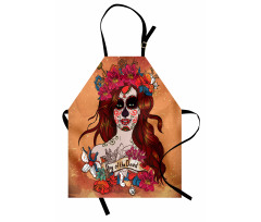 Mexican Skull Apron