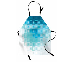 Fractal Square Shapes Apron