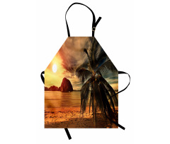 Coconut Palm Tree Beach Apron