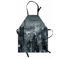 Aerial Night Landscape Apron