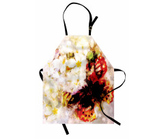 Flower Garden Orchids Apron