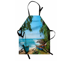 Tropical Ocean Scenery Apron