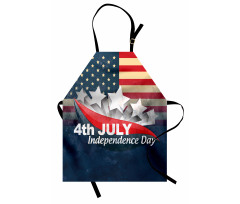 Stripe Patriotic Design Apron