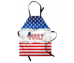 Patriotic Pattern Apron