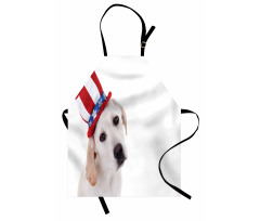 Dog with Hat Apron