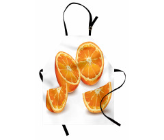 Health Orange Citrus Art Apron