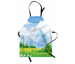 Summer Meadow with Daisy Apron