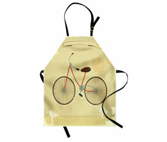 Postcard of Retro Bike Apron