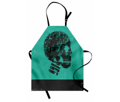 Abstract Human Skeleton Apron