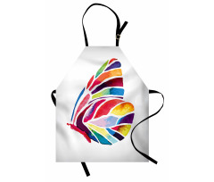 Colored Butterfly Apron