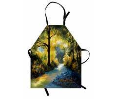 Nature Forest Meadows Apron