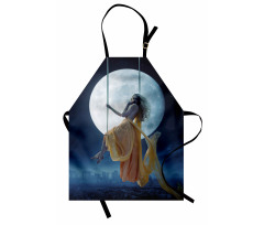 Swing in the Sky Moon Apron