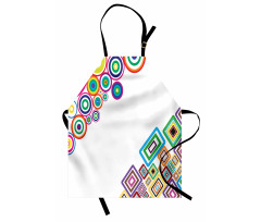 Colored Rectangle Form Apron