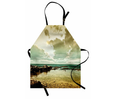 Ocean Island Scenery Apron