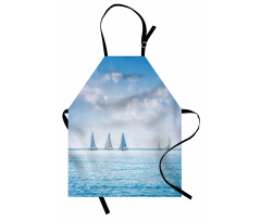 Sail Boats Regatta Race Apron