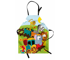 Baby Safari Wild Animals Apron