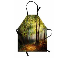 Spring Woodland Trees Apron