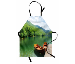 Boats Lake Forest Serene Apron