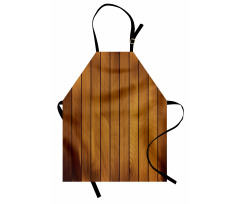 Wooden Plank Aged Timber Apron