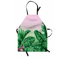 Exotic Orchid Blooms Apron