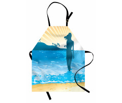 Sea Shore Ocean Summer Apron