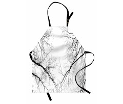 Leafless Scary Branches Apron