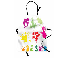 Teenagers Spray Color Apron