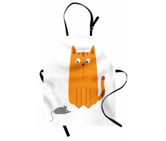 Kitty Fun Humor Kids Apron