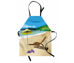 Sunshine Sand Waves Apron