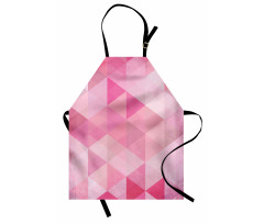 Abstract Vintage Triangles Apron