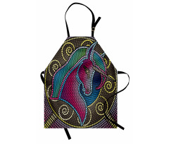 Mosaic Unicorn Apron