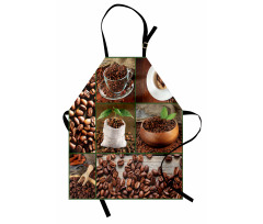 Coffee Beans and Bags Apron