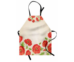 Card with Poppy Flowers Apron