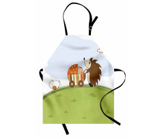 Baby Shower and Hedgehog Apron