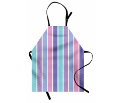 Polka Dot with Stripes Apron