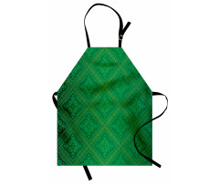 Vector Foliage Pattern Apron