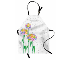 Colorful Daisies Artwork Apron