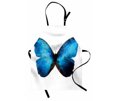 Modern Blue Ombre Apron