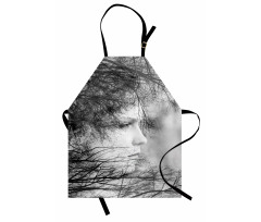 Woman and Trees Apron