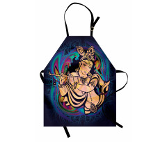 Traditional Woman Figure Apron