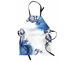 Sealife Sea Shells Sand Apron