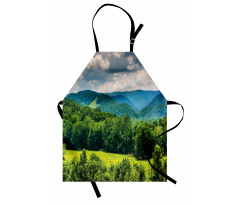 Landscape of Mountains Apron