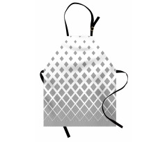 Black White Squares Apron