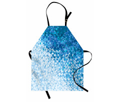 Digital Ombre Mosaic Apron