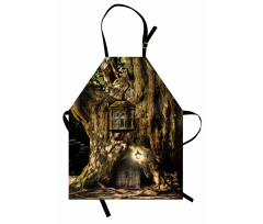 Fairytale House Tree Apron