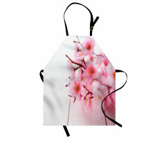 Cherry Blossom Petals Apron