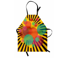 Circular Stripes Apron