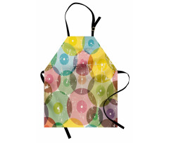 Rainbow Color Geometric Apron