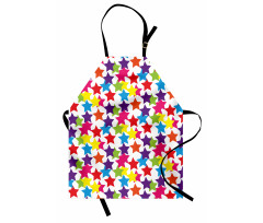 Funky Stars Kids Room Apron